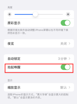 勐腊苹果授权维修站分享iPhone轻点无法唤醒怎么办