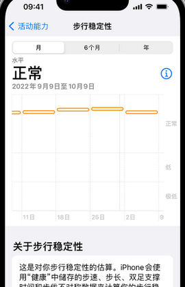 勐腊iPhone手机维修如何在iPhone开启'步行稳定性通知'