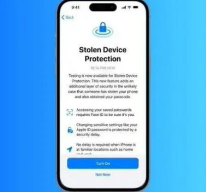 勐腊苹果授权维修店分享被盗设备保护功能开启方法