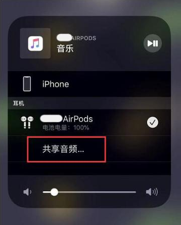 勐腊苹果14音频维修点分享iPhone14音频共享设置方法 