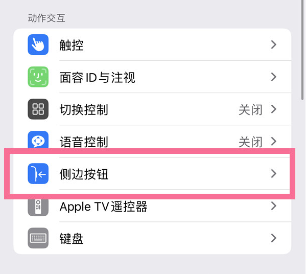 勐腊苹果14维修店分享iPhone14 Plus侧键双击下载功能关闭方法 