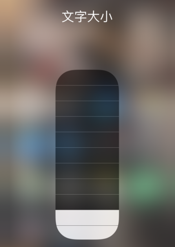 勐腊苹果手机维修分享小技巧：在 iPhone 控制中心快速调节字体大小 