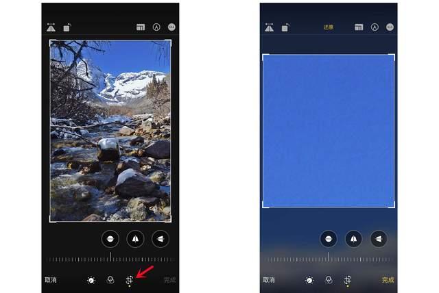 勐腊苹果手机维修分享iPhone手机如何使用裁剪功能隐藏照片 