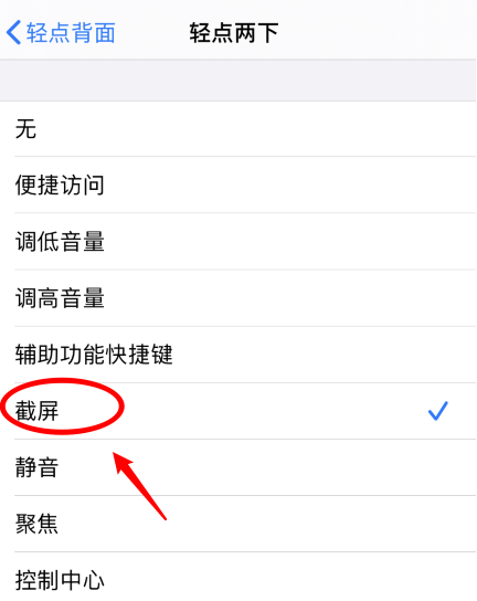 勐腊苹果手机维修分享iPhone12如何启用双击截屏 